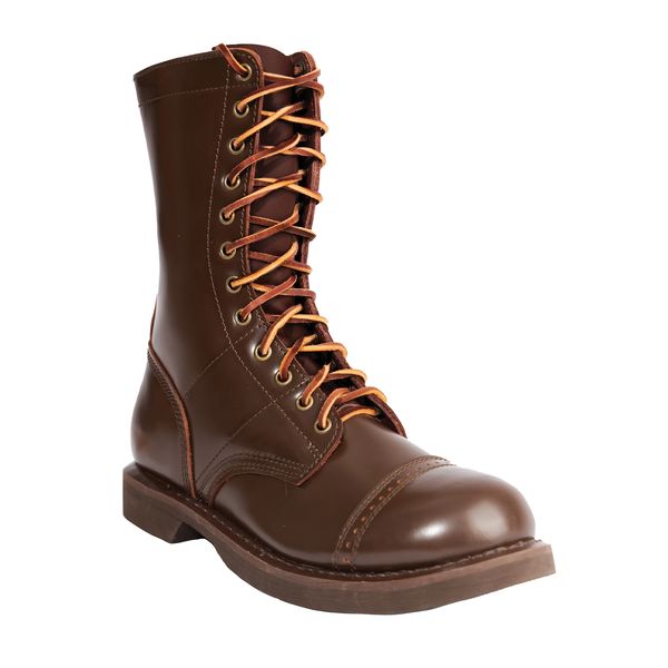 Rothco Brown Leather Jump Boot - 10 Inches | 56920