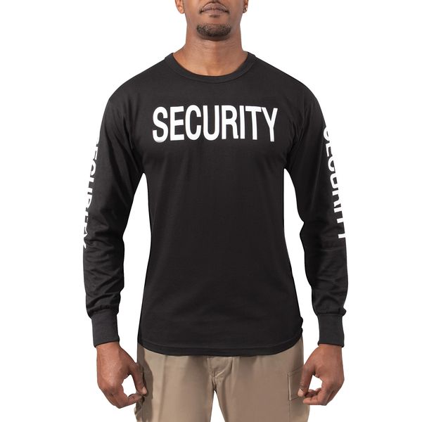 Rothco Long Sleeve Two-Sided Security T-Shirt | 60230