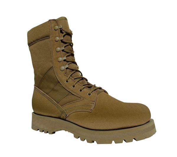 Rothco G.I. Type Sierra Sole Tactical Boots - 8 Inch | Coyote Brown | 55257