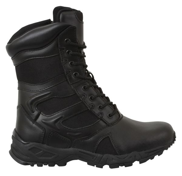 Rothco Forced Entry 8 Coyote Deployment Boots With Side Zipper