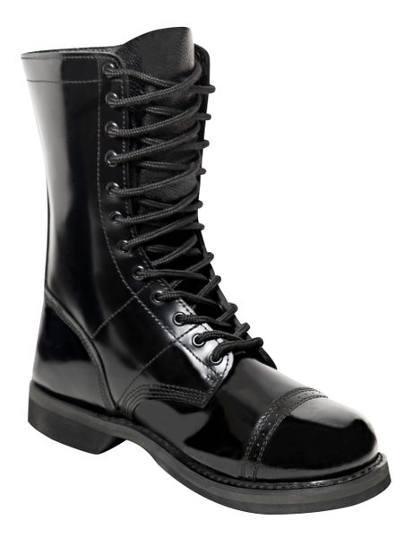 Rothco Leather Jump Boot - 10 Inch | Black | 5692