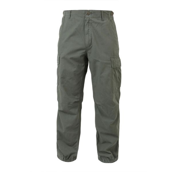 Rothco Vintage Vietnam Rip-Stop Fatigue Pants | Olive Drab #4387