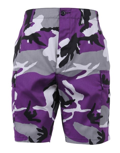Ultra Violet Camo Rothco Colored Camo BDU Shorts | 7100