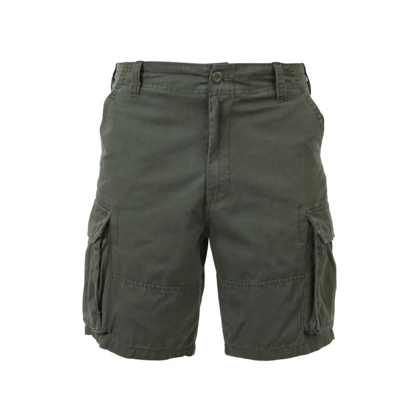 Rothco Vintage Solid Paratrooper Cargo Shorts | Olive Drab | 2160