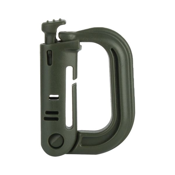 Carabiner Grimloc D-Ring | Foliage Green | 4 Pack