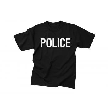 Police T-Shirt - Double Sided Print