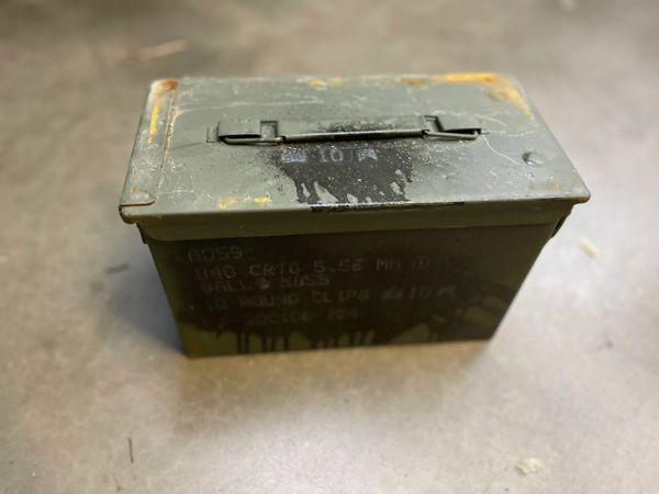 U.S. Military Surplus Waterproof M2A1 .50 Caliber Ammo Cans | Very Used