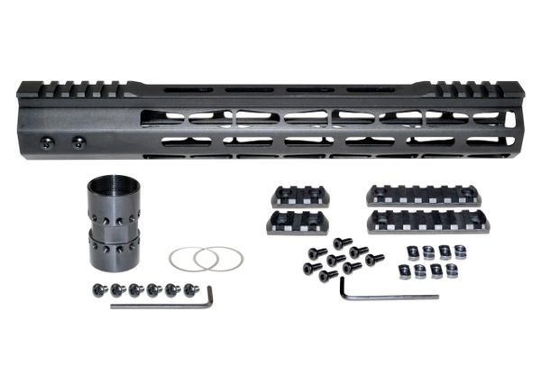 Presma Super Light Weight 13 Free Float M Lok Handguard With Partial Top Rail Ar 15 223 5 56 Specializing In Free Float Handguard Rail Mounts And Accessories