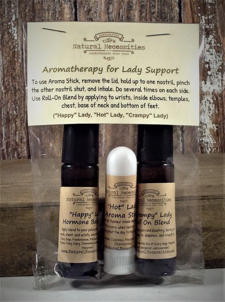 Aromatherapy for Lady Support Wellness Pack