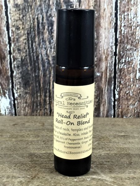 Head Ease Essential Oil 2 OZ – Head Pain Relief, Natural Stress