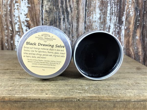 Black Drawing Salve  Natural Necessities, LLC