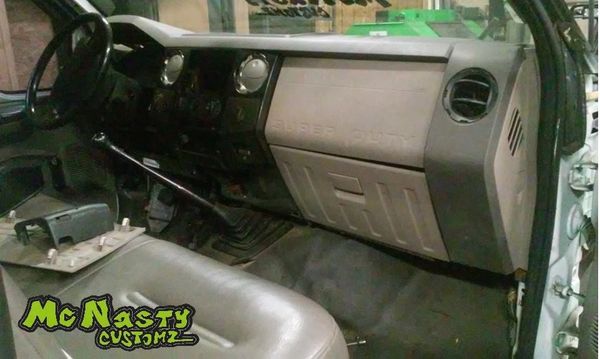 1999 f250 deals dash upgrade