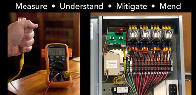 Measure, understand, mitigate and mend with a Body voltage meter and EMFSafeSwitch