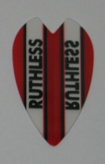 3 Sets (9 flights) Ruthless Vortex Mini Size RED Flights - 1922