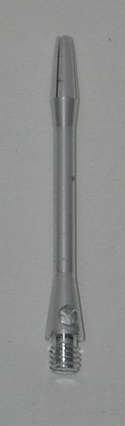 3 Sets (9 shafts) Aluminum 2BA, SILVER INBETWEEN Dart Shafts