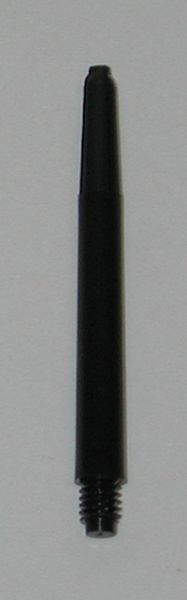 3 Sets (9 shafts) Nylon 2BA, BLACK MEDIUM Dart Shafts