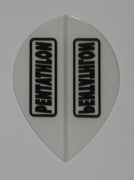 Pentathlon Vizion Star Burst Standard Dart Flights Black Dartflights 3er Set