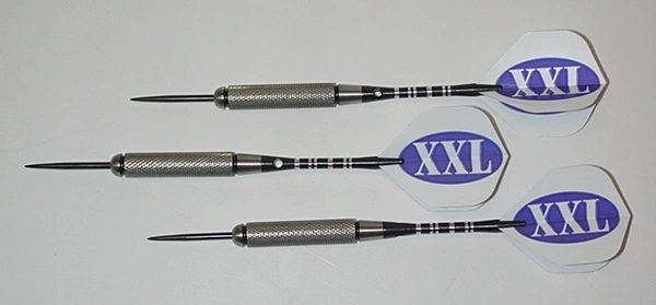 XXL 35 gram Steel Tip Darts - 80% Tungsten, Extra Heavy Darts - Add Extra Ummmmph to your game