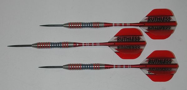 EVO 22 gram Steel Tip Darts - 80% Tungsten, Contoured Grip
