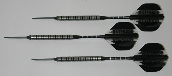 Xtreme 26 gram Steel Tip Darts - 90% Tungsten, Ringed Grip