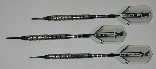 XTREME R1x 18 gram Soft Tip Darts - 90% Tungsten - Style 1 - Aggressive Grip