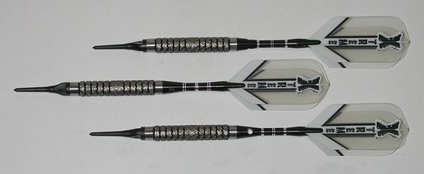 XTREME R1x 20 gram Soft Tip Darts - 90% Tungsten - Style 2 - Aggressive Grip
