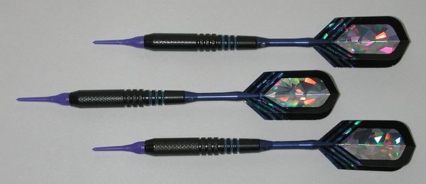 PREDATOR 16 gram Soft Tip Darts - Style M1 - 2BA (3/16th inch) Tips and Shafts