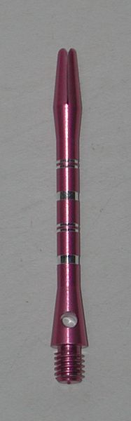 3 Sets (9 Shafts) Aluminum Striped Shafts - PINK - Inbetween - AR1, Colormaster