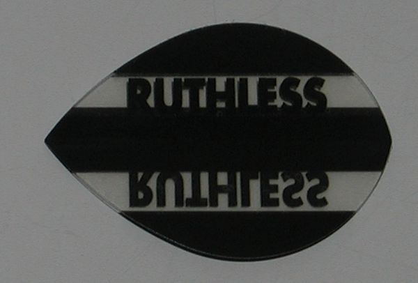 Ruthless R4X 3 Sets 9 Flights BLACK Pear Free Shipping 1622