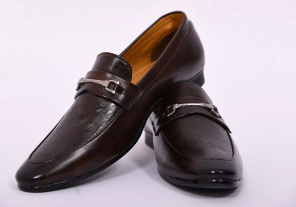 ITEM CODE -SFSHOES10 MENS LOAFER DARK BROWN TAN SHOES