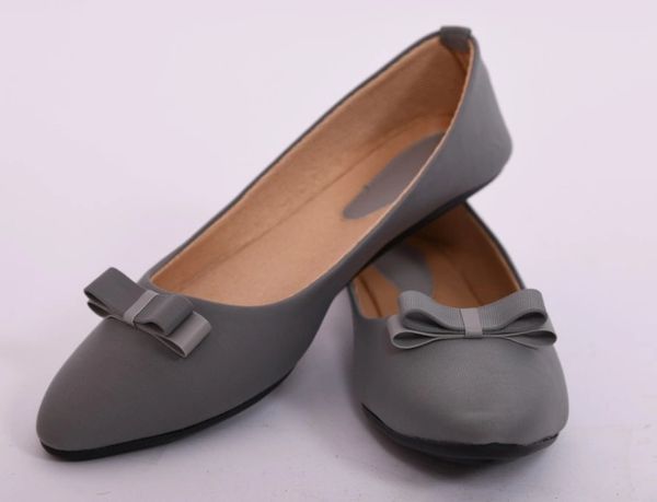 ITEM CODE -SFBELLYSHOES02 GREY PARTY WEAR BELLY SHOES