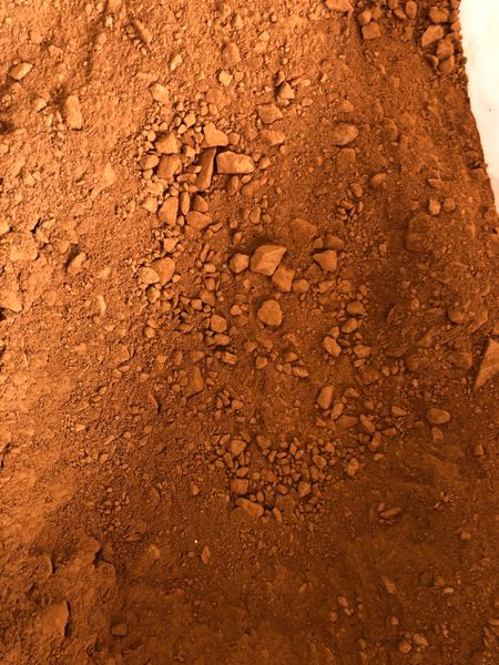 Red Clay Dust And Crumbs Available