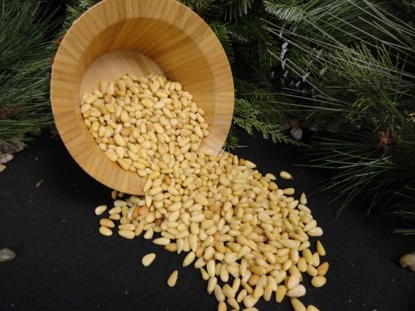 Delicious Roasted and Salted peeled pinon nuts, 1 pound Harvest 2024