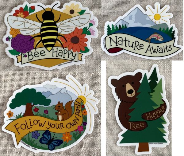 Bold Stickers - Nature