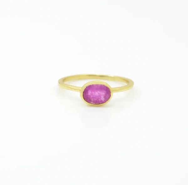 Pink Jade Ring