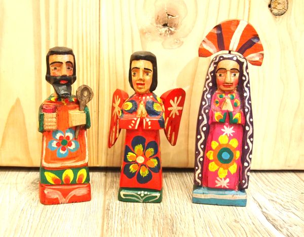 Wooden Saints Statues- Small