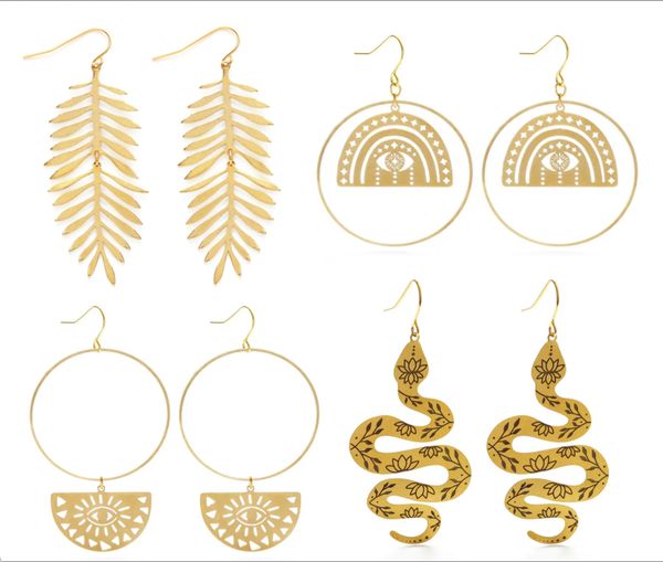 Lovely Brass Earrings II