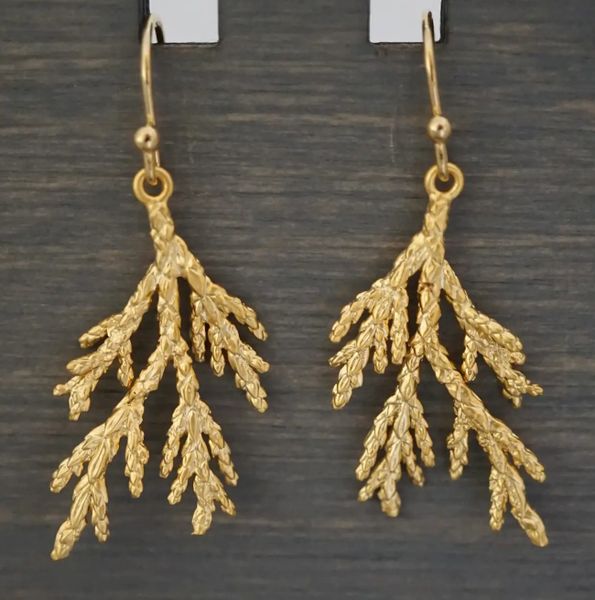 Pine Branch Earrings