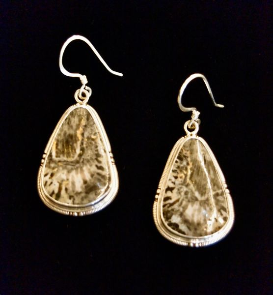 Lizard Jasper Earrings