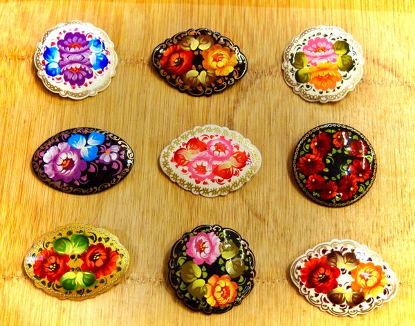 Brooches from Russia