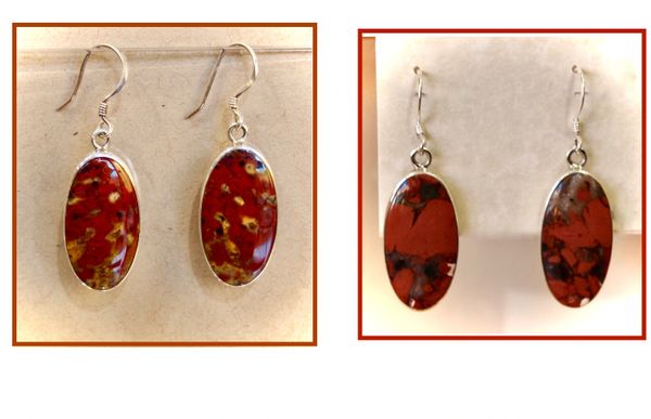 Poppy Jasper Earrings