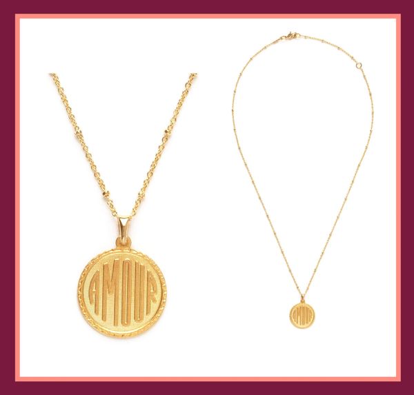 Amour Medallion Necklace