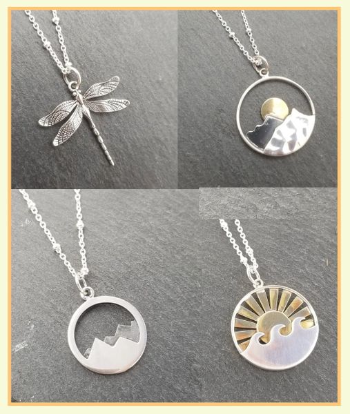 Silver Nature Necklaces