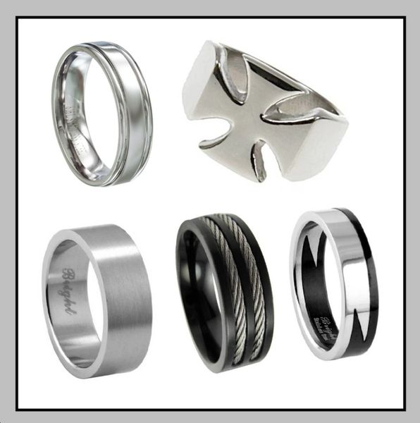 Men’s Stainless Steel Rings