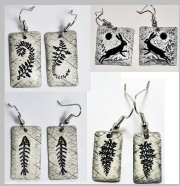 Porcelain Earrings