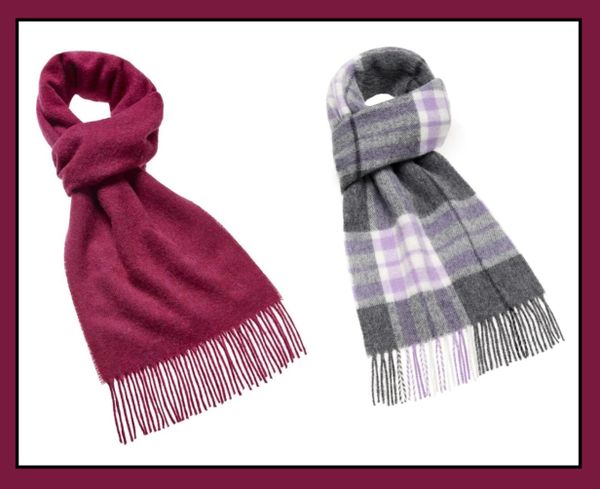 English Merino Wool Scarves