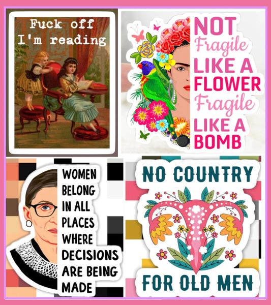 Strong Women Stickers