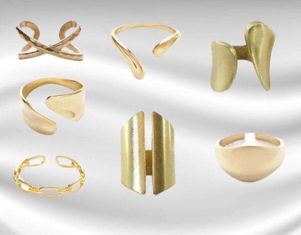 Adjustable Brass Rings