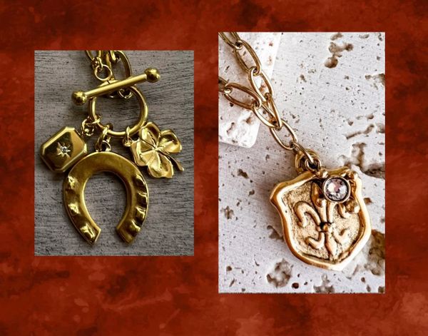 Oh so Charming Gold Necklaces