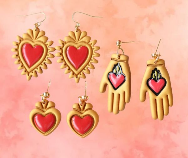Sacred Heart Earrings